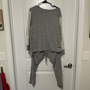 Gray Sweater Lounge Set Size XL